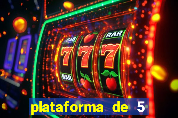 plataforma de 5 reais fortune tiger